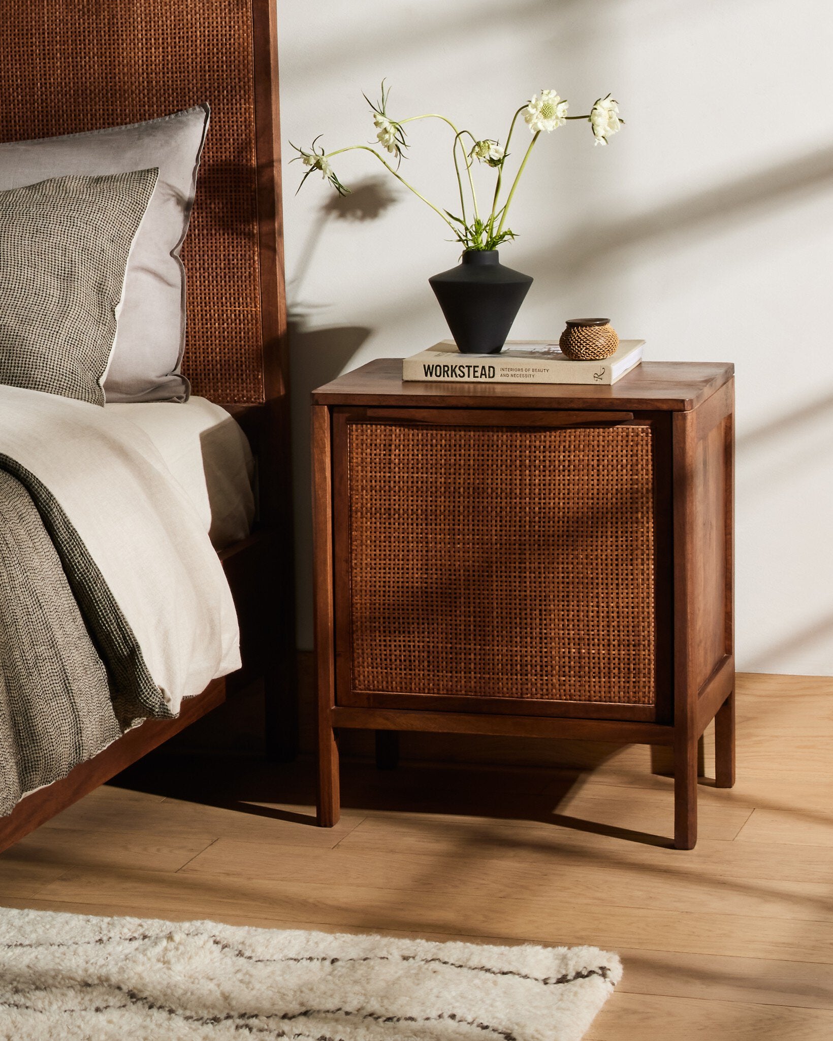 Sydney Nightstand FURNITURE - nightstand Four Hands