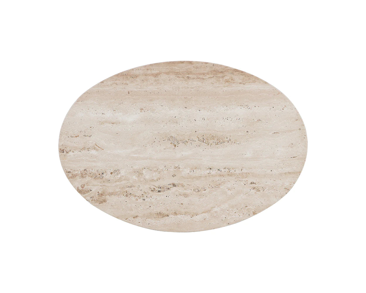 Rasha End Table - Oval 5 - a- FURNITURE - accent table - wood Sunpan