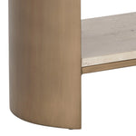Rasha End Table - Oval 5 - a- FURNITURE - accent table - wood Sunpan