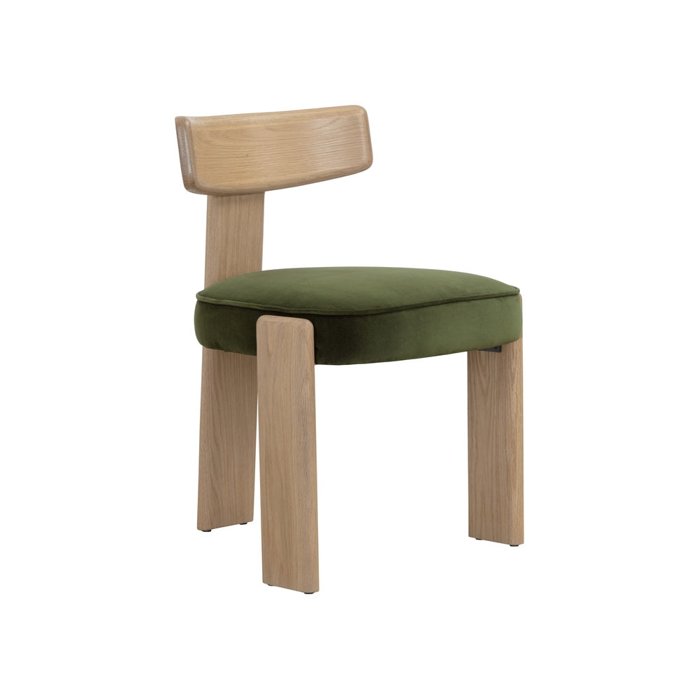 Horvel Dining Chair FURNITURE - dining chair Sunpan Rustic Oak