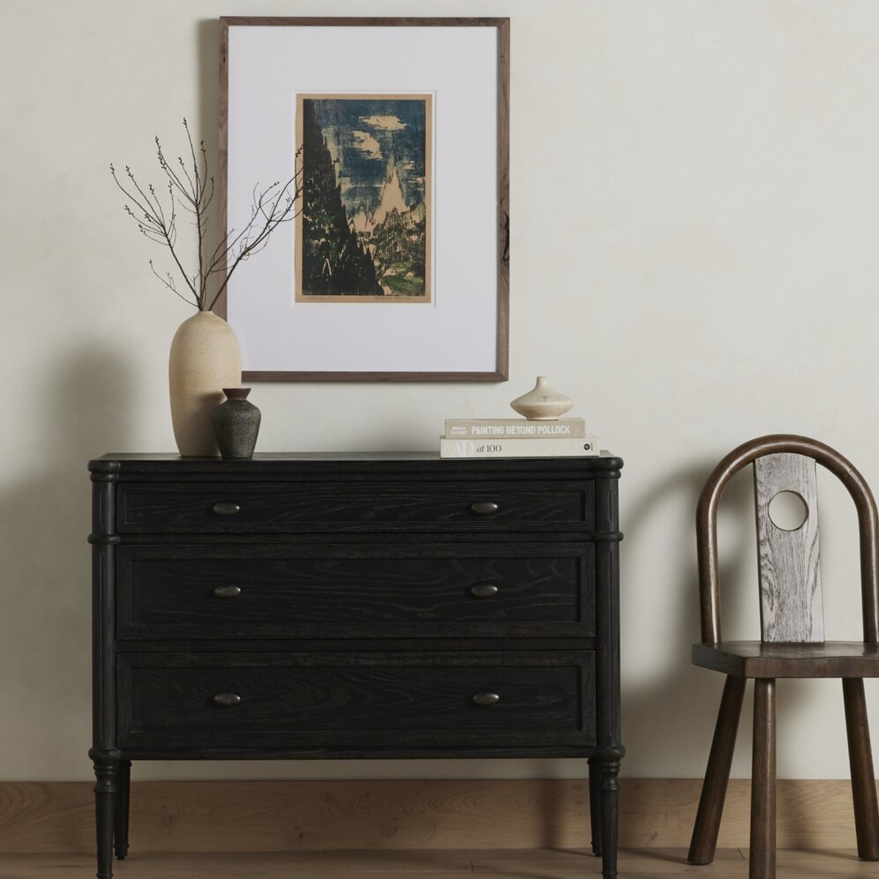 Toulouse Dresser - Distressed Black - Rug & Weave