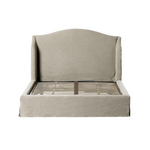 Mary Slipcover Bed 13 - FURNITURE - bed Four Hands