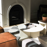 Gus* Modern Odeon Coffee Table - Pearl 4 - b - FURNITURE - coffee table - round Gus