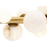 Styx Chandelier - Natural Brass