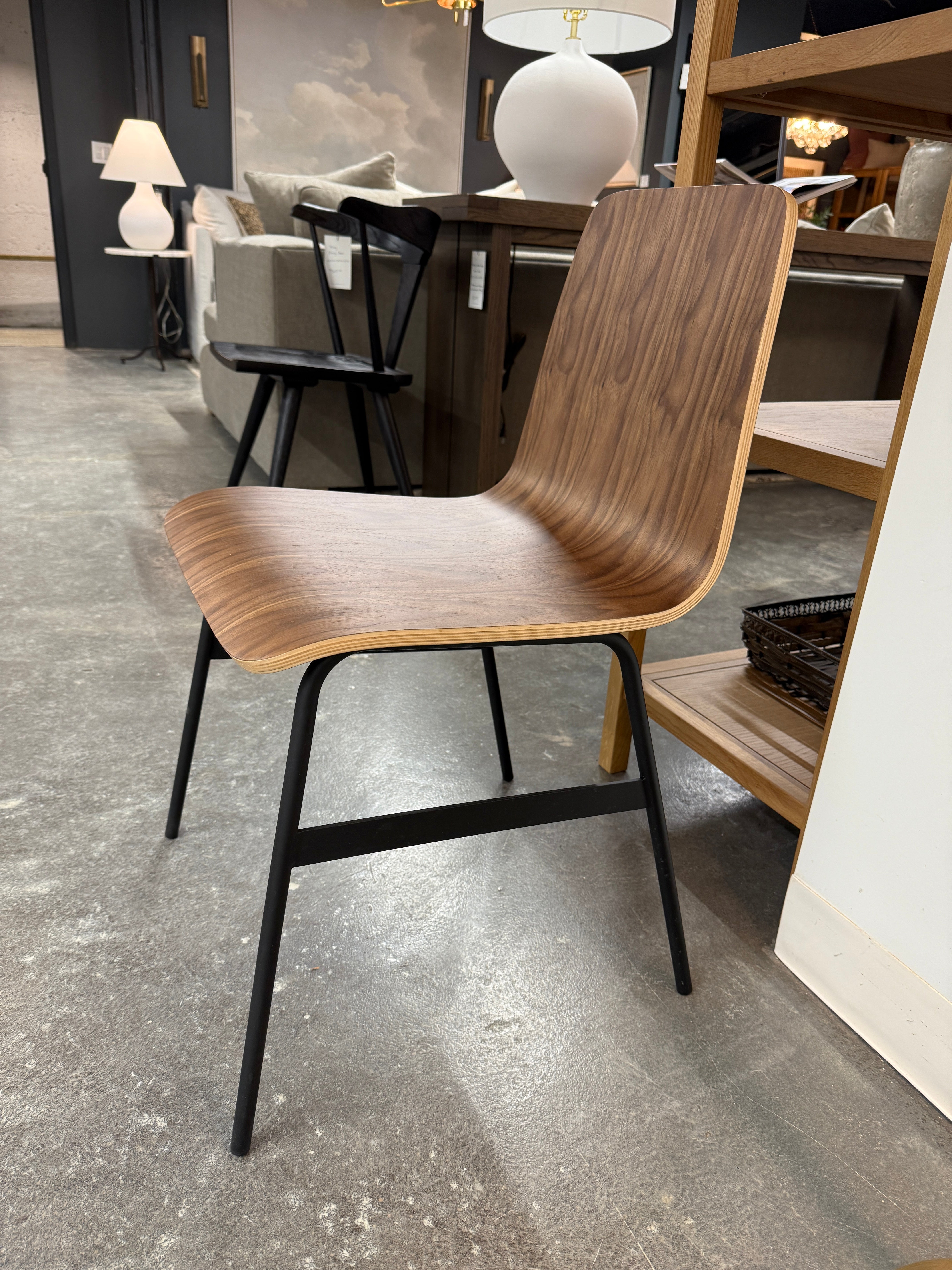 FLOOR MODEL - Gus* Modern Lecture Chair - Walnut FURNITURE - floor model Gus