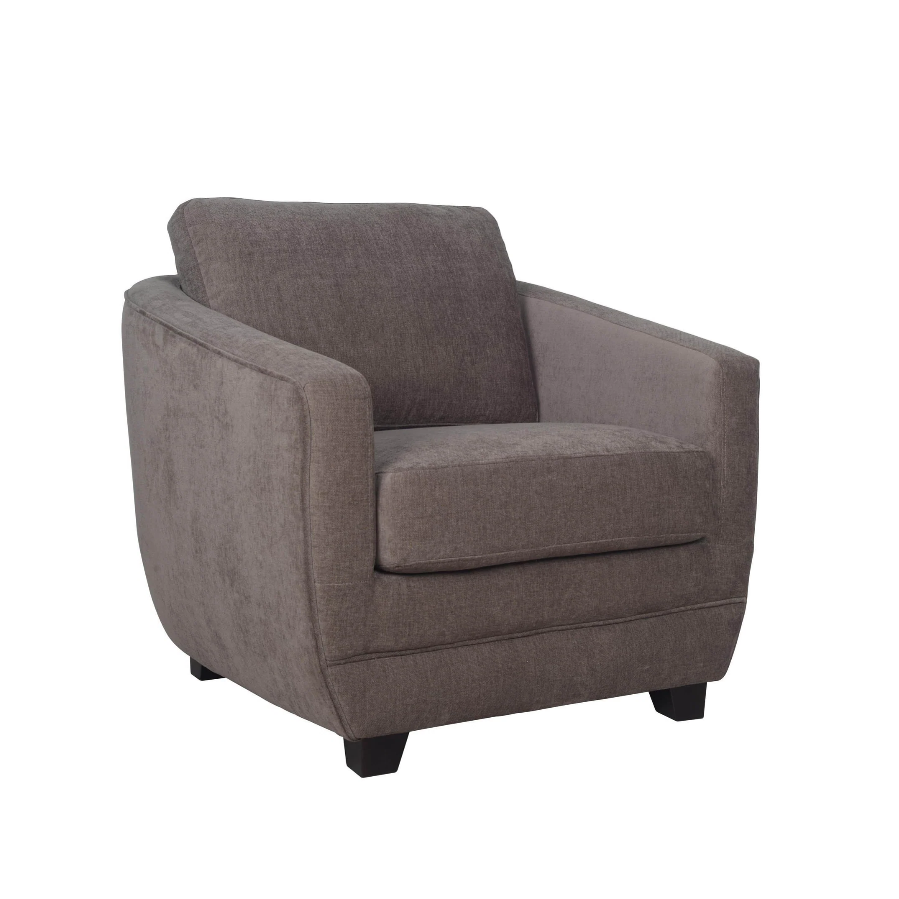 Baltimore Club Chair - Pecan Brown - Rug & Weave
