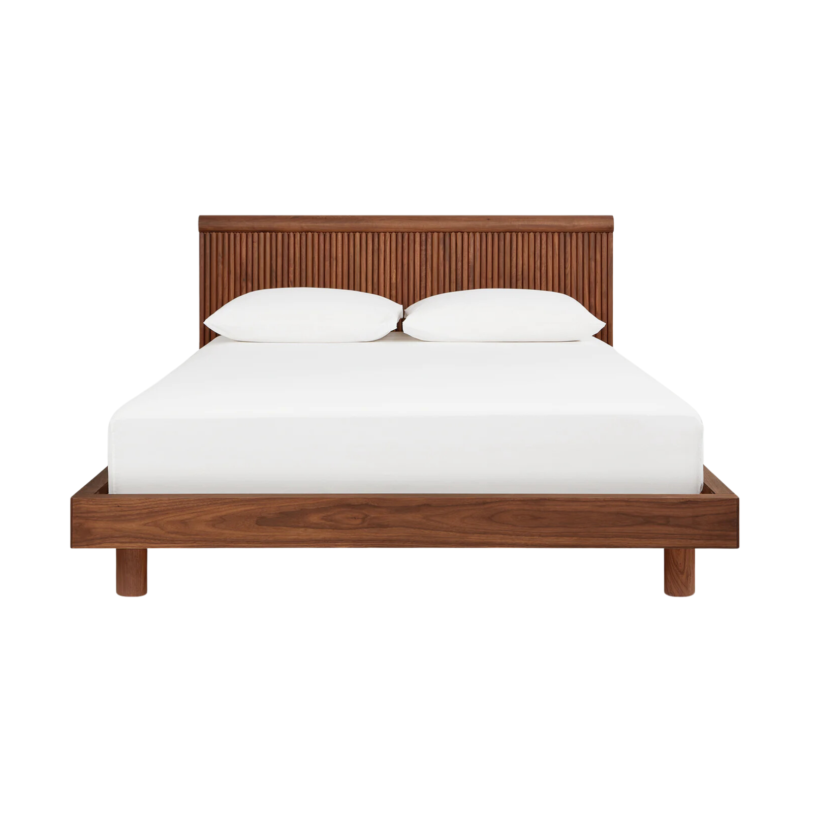 Gus* Odeon Bed 13 - FURNITURE - bed Gus Classic Walnut Queen