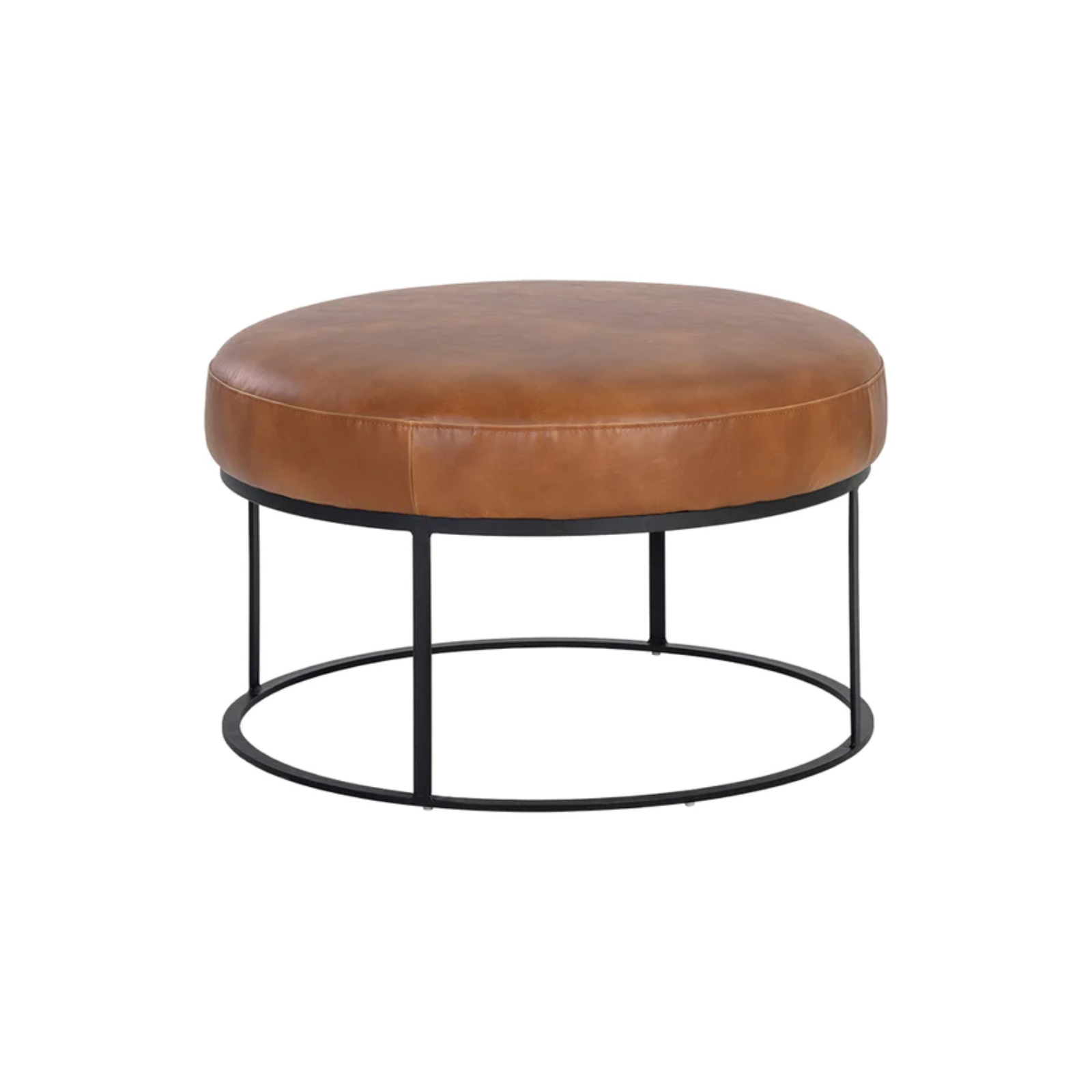 Eli Ottoman 6 - FURNITURE - ottoman Sunpan Tobacco Tan