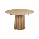 Sally Dining Table 9 - a - FURNITURE - dining table - round LH IMPORTS Natural