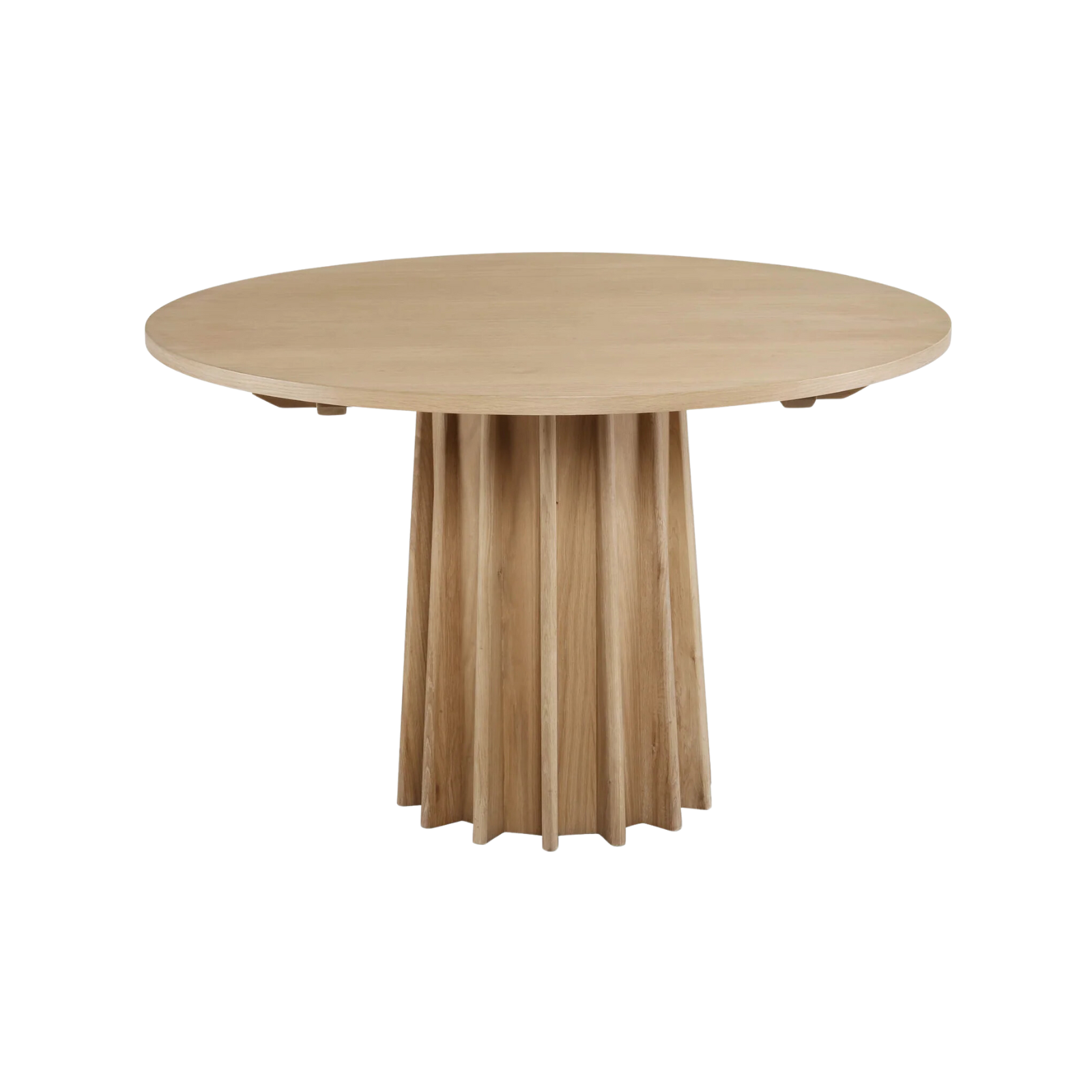 Sally Dining Table 9 - a - FURNITURE - dining table - round LH IMPORTS Natural