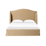 Mary Slipcover Bed 13 - FURNITURE - bed Four Hands Queen Broadway Canvas