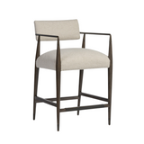 Waldon Bar & Counter Stool FURNITURE - bar/counter stool Four Hands Counter Charter Oatmeal