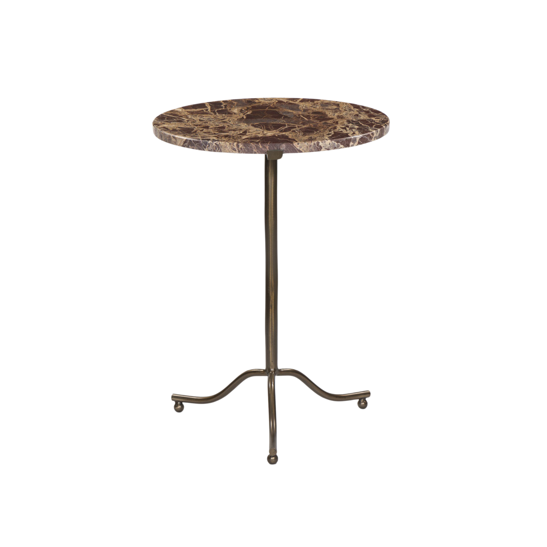 IN STORE - Sophie End Table - Garnet Marble FURNITURE - in store Four Hands