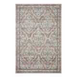 Rifle Paper Co. x Loloi Courtyard Chateau Blush Rug 3-patterned rugs Loloi