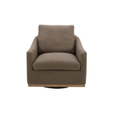 FLOOR MODEL - Lennyn Swivel Chair - Soft Taupe FURNITURE - floor model Moe's Furniture