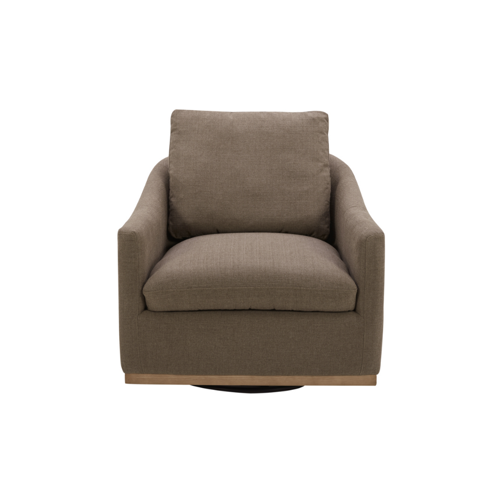 FLOOR MODEL - Lennyn Swivel Chair - Soft Taupe FURNITURE - floor model Moe's Furniture
