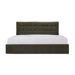 Selena Storage Bed - Olive Furniture - Beds Moe's Furniture Queen