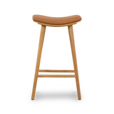 Union Saddle Bar Stool FURNITURE - bar/counter stool Four Hands Sierra Butterscotch/Smoked Natural