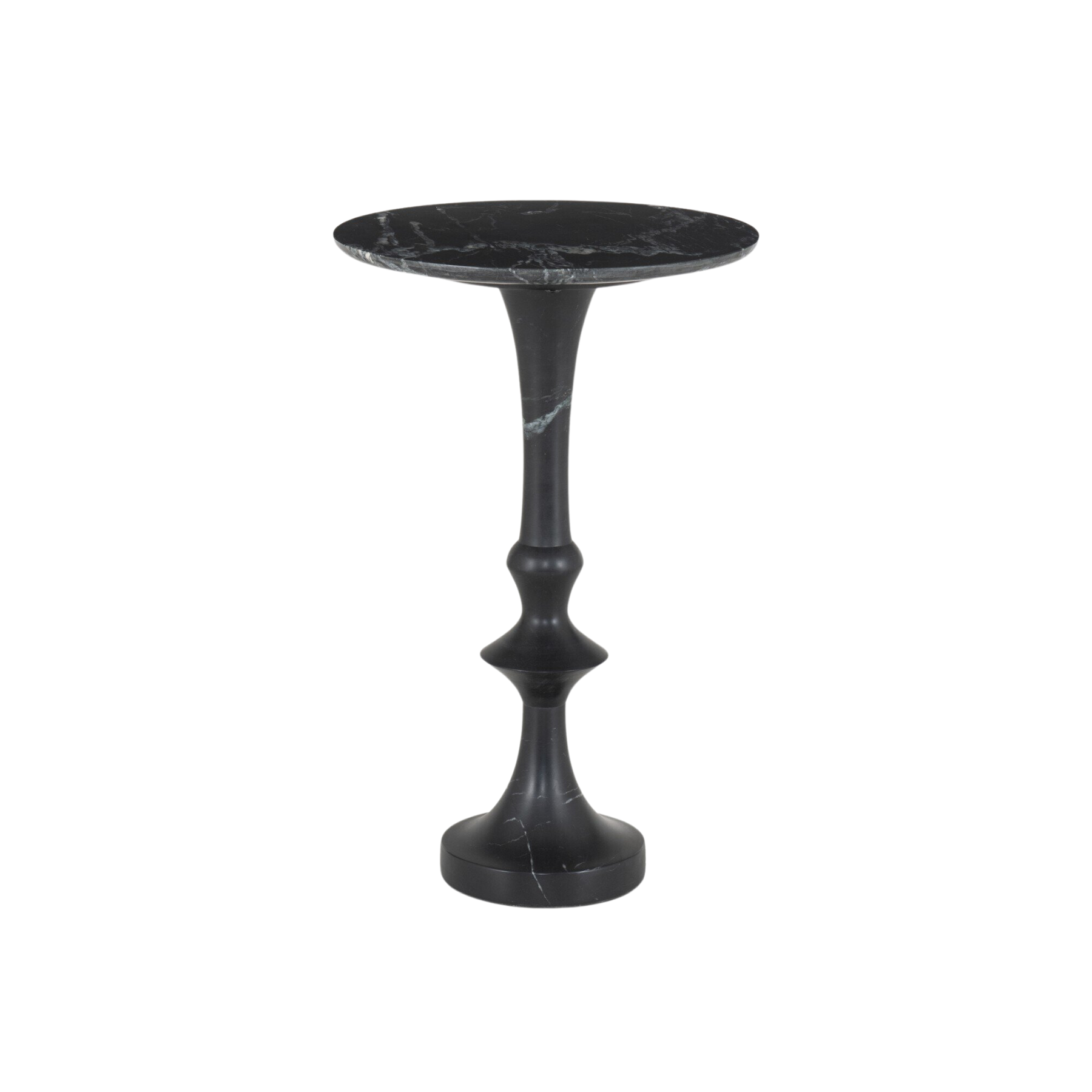 Pascal End Table 4 - a - FURNITURE - accent table Four Hands Black Marble