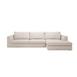 Cello Two-Piece Sectional with Right Arm Facing Chaise - Coda Beach 2 - a - FURNITURE - sectional EQ3 Default Title
