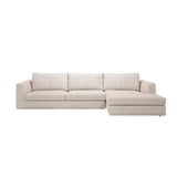Cello Two-Piece Sectional with Right Arm Facing Chaise - Coda Beach 2 - a - FURNITURE - sectional EQ3 Default Title