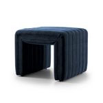 Augustine Ottoman ottoman Four Hands Sapphire Navy