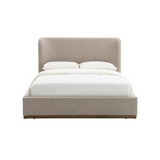 Finley Short Bed 13 - FURNITURE - bed Style In Form queen Perfect Taupe