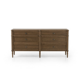 Toulouse 6 Drawer Dresser 16 - FURNITURE - dresser Four Hands Toasted Oak