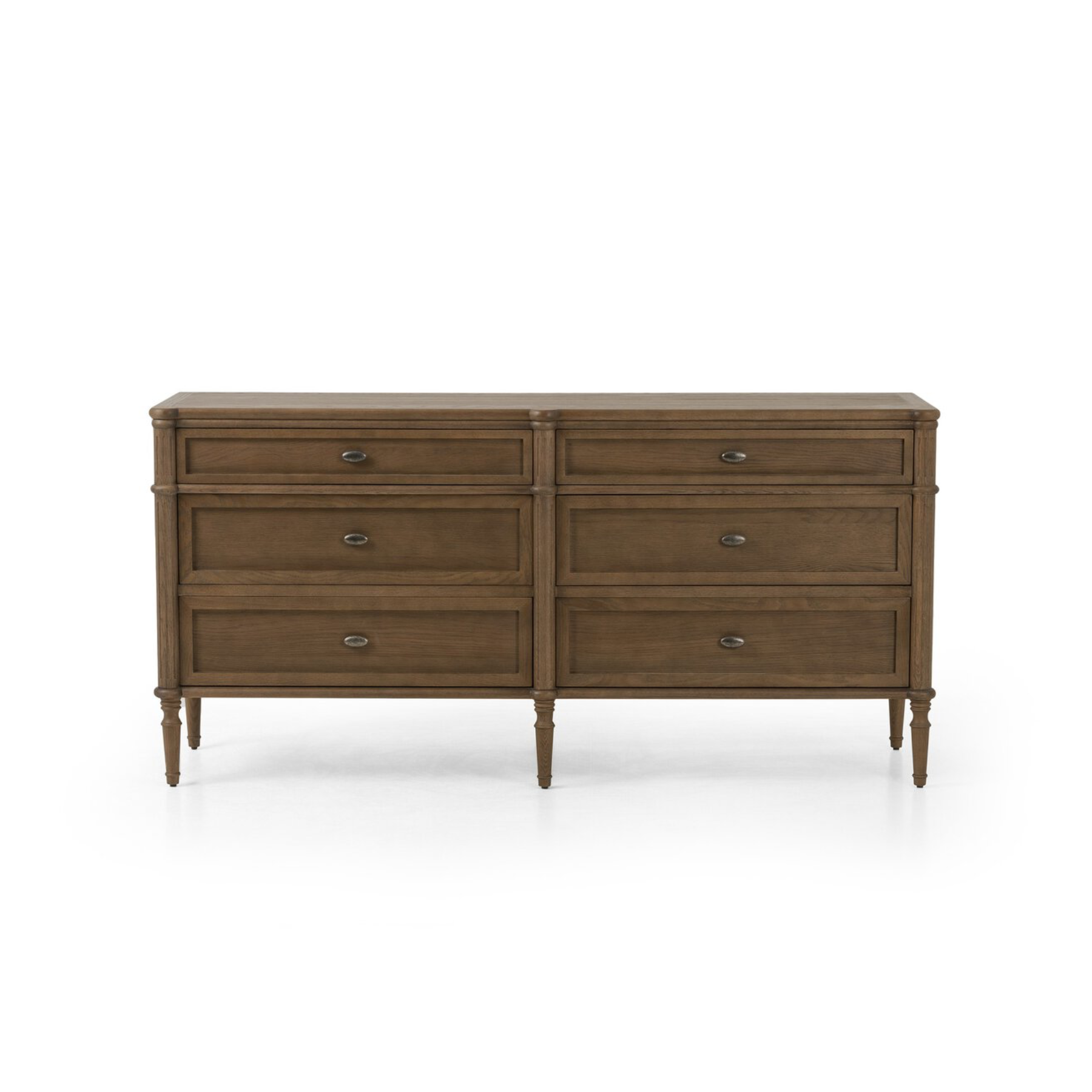 Toulouse 6 Drawer Dresser 16 - FURNITURE - dresser Four Hands Toasted Oak