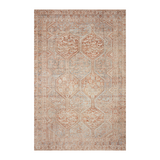 Chris Loves Julia x Loloi Jules Tangerine / Mist Rug RUGS - patterned Loloi