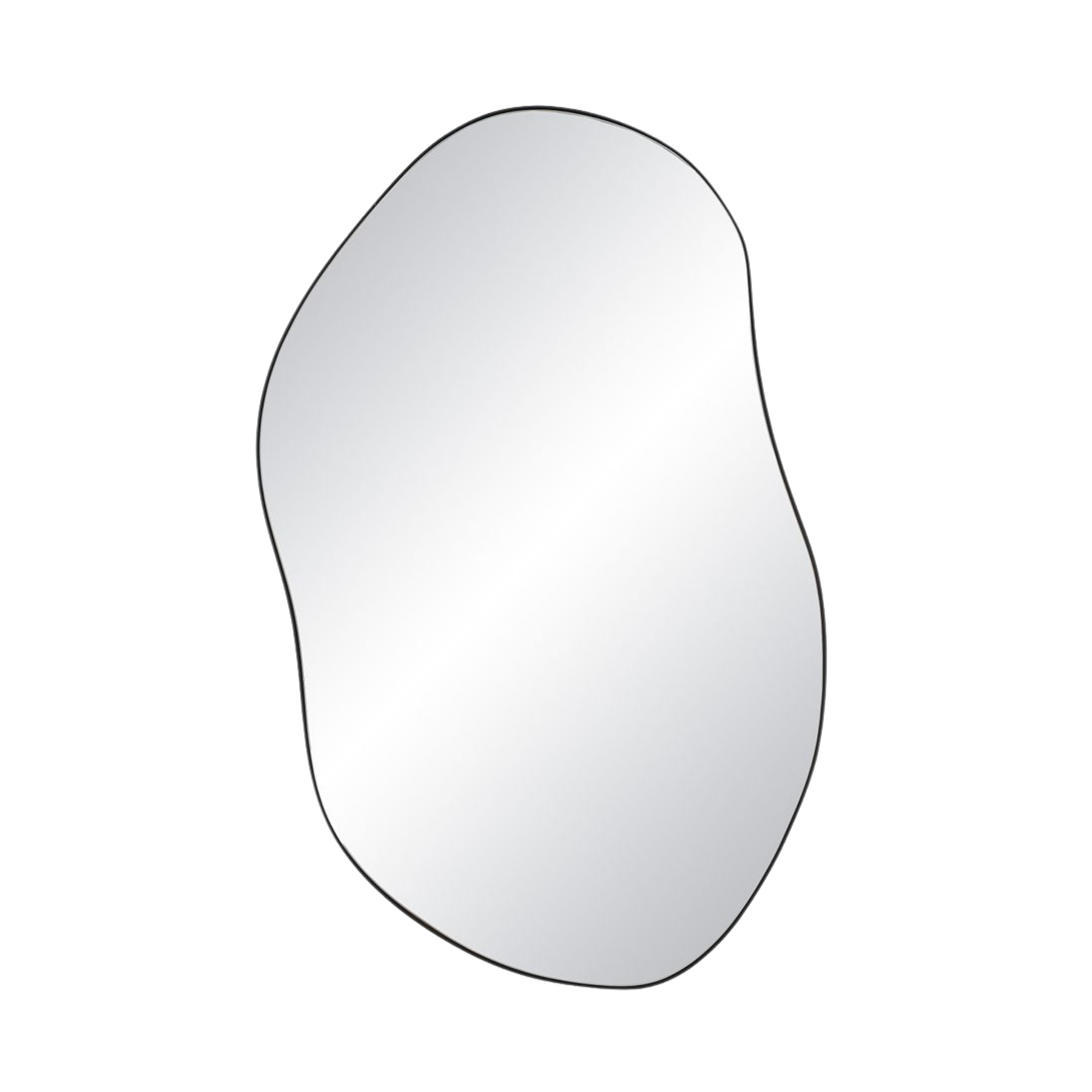 Jefferson Wall Mirror 100 - wall mirror Renwil Matte Black