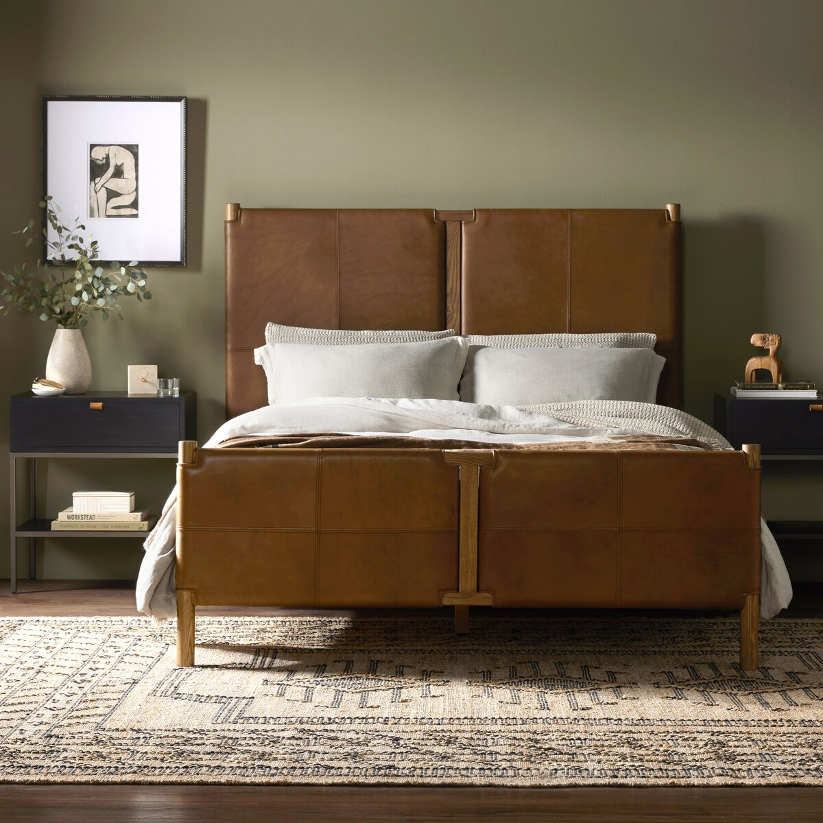 Salado Bed FURNITURE - bed Four Hands