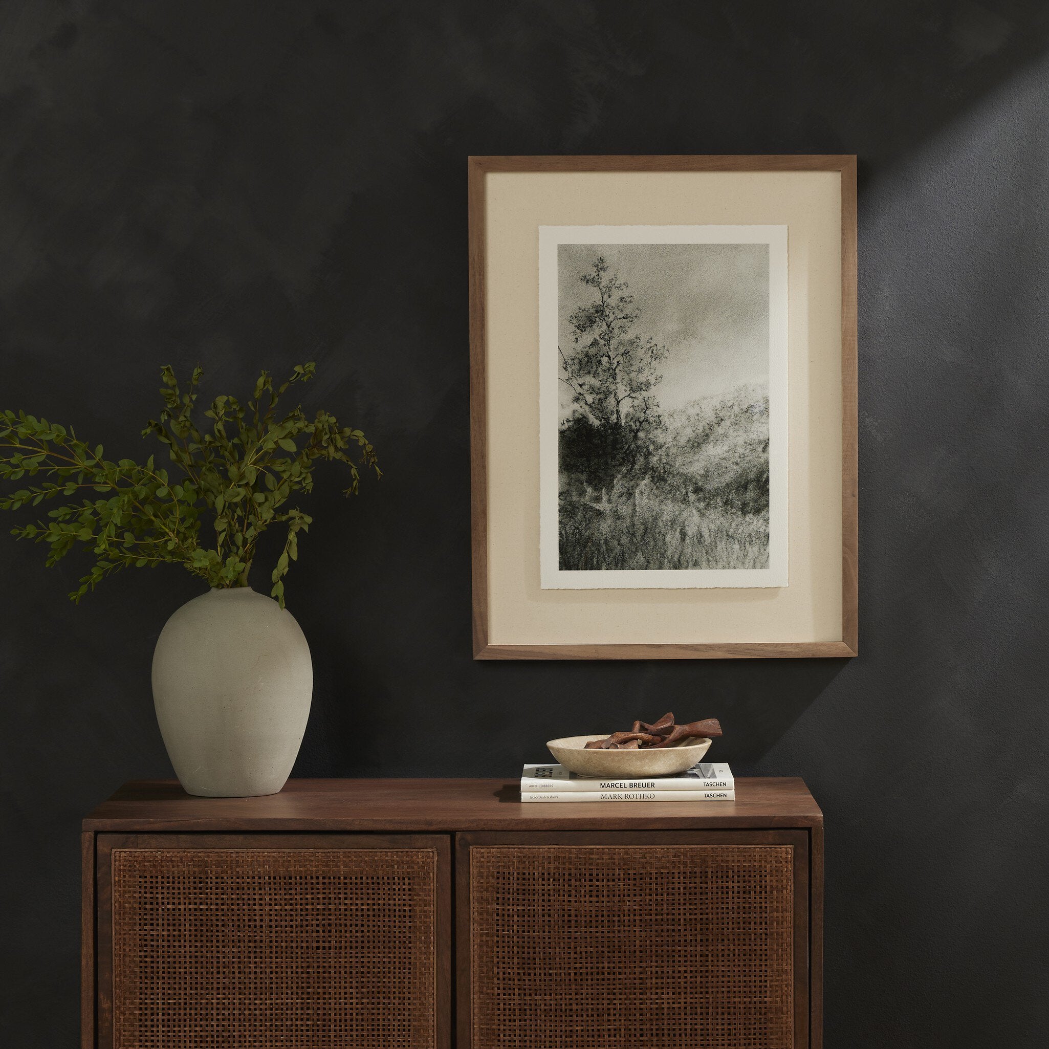 "Landscape Study I" by Aileen Fitzgerald ARTWORK - framed print Four Hands