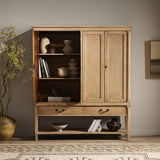 FLOOR MODEL - Brimley Wide Cabinet - Light Pine FURNITURE - floor model Four Hands