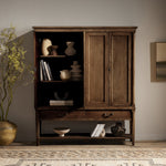 Brimley Wide Cabinet FURNITURE - cabinets Four Hands