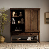 Brimley Wide Cabinet FURNITURE - cabinets Four Hands