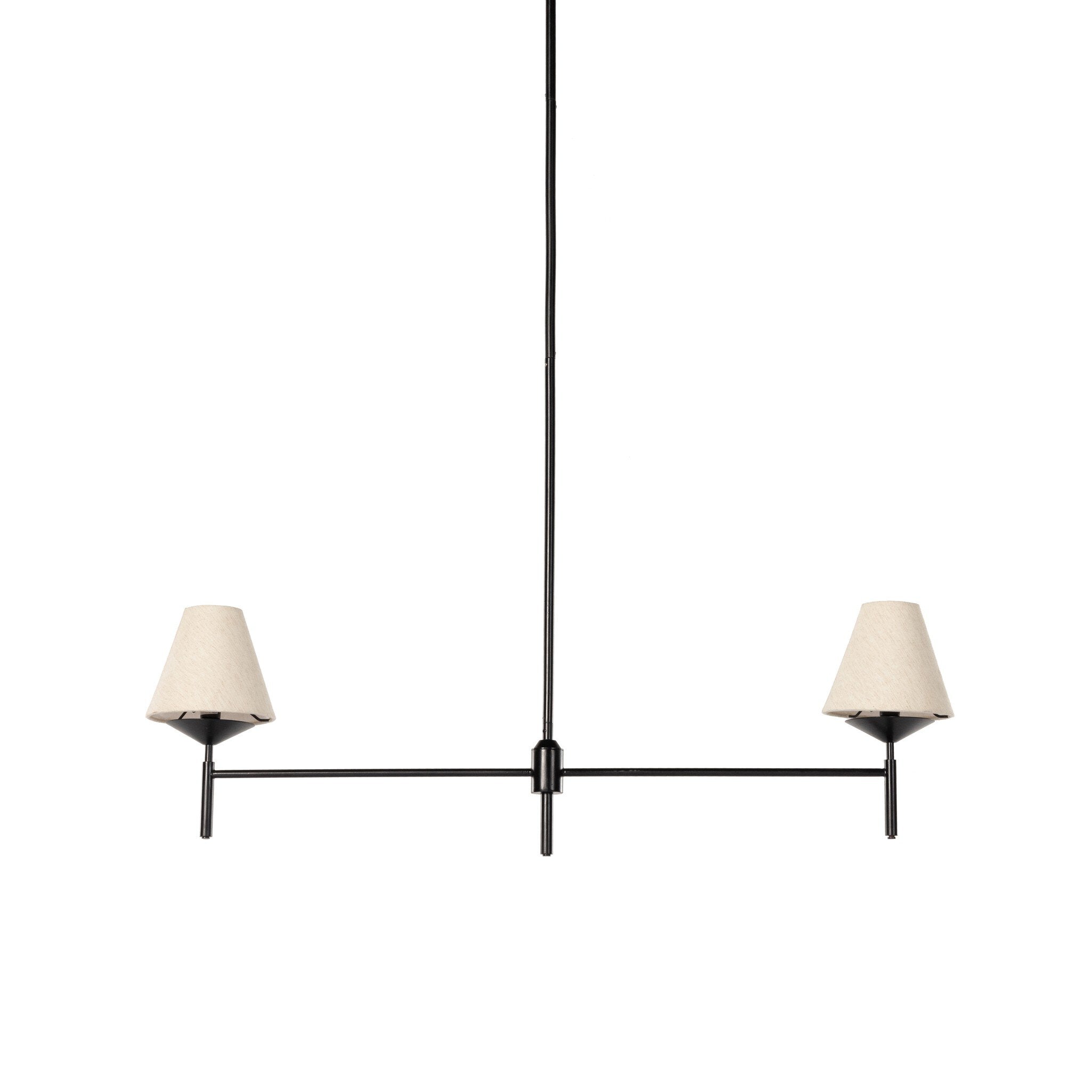 Dodie Linear Chandelier- Rug & Weave