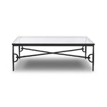 Babylon Coffee Table FURNITURE - coffee table Four Hands Tempered Glass