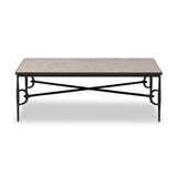 Babylon Coffee Table FURNITURE - coffee table Four Hands Lunar Marble