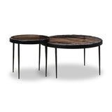Yoko Nesting Coffee Table Set FURNITURE - coffee table Four Hands