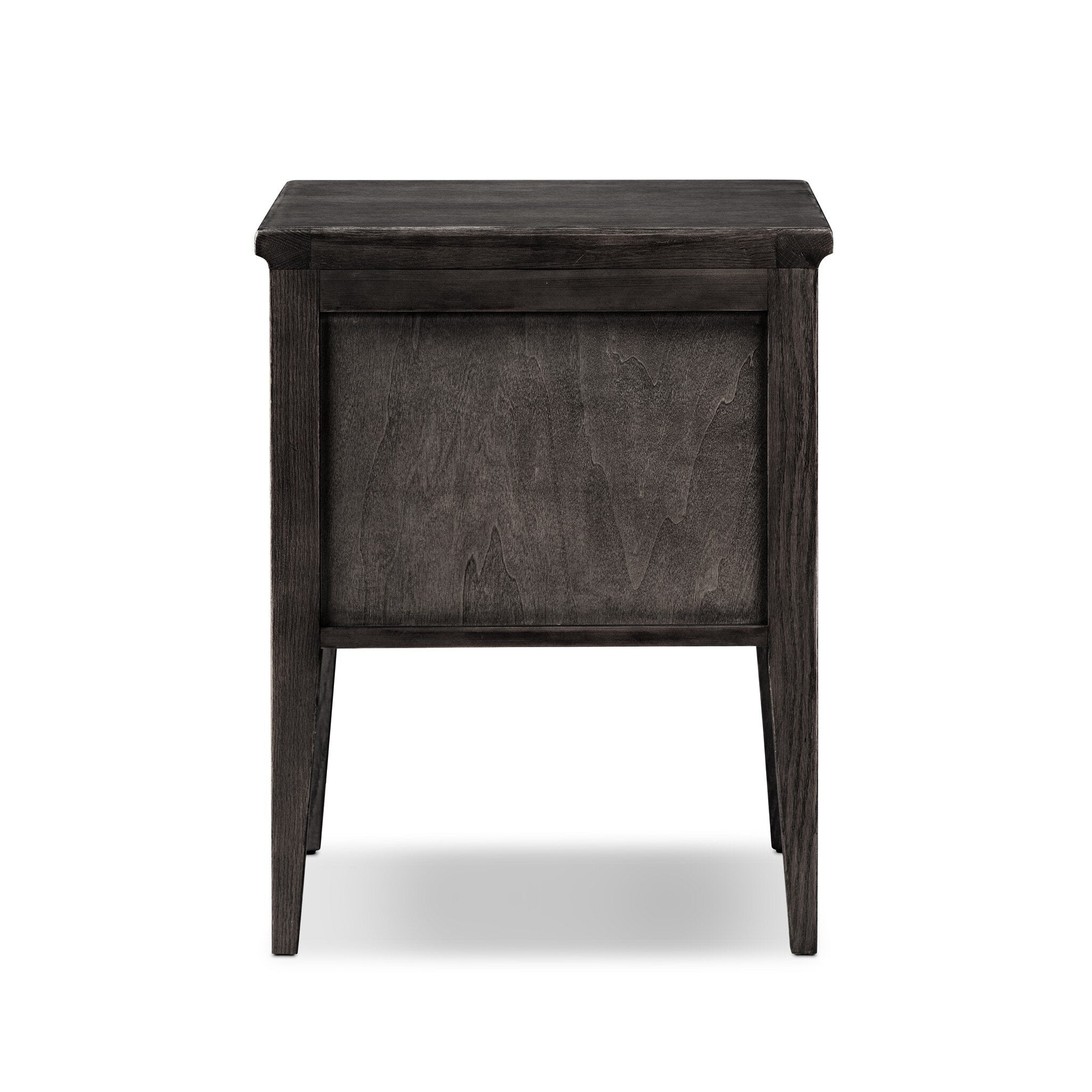 Bush Nightstand - Distressed Black FURNITURE - nightstands Four Hands