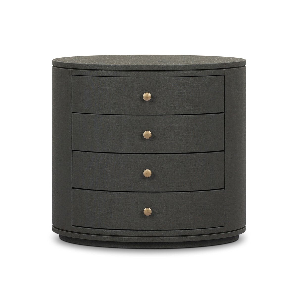 Amelia Oval Nightstand FURNITURE - nightstand Four Hands
