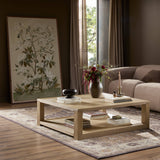 Thomas Square Coffee Table FURNITURE - coffee table Four Hands