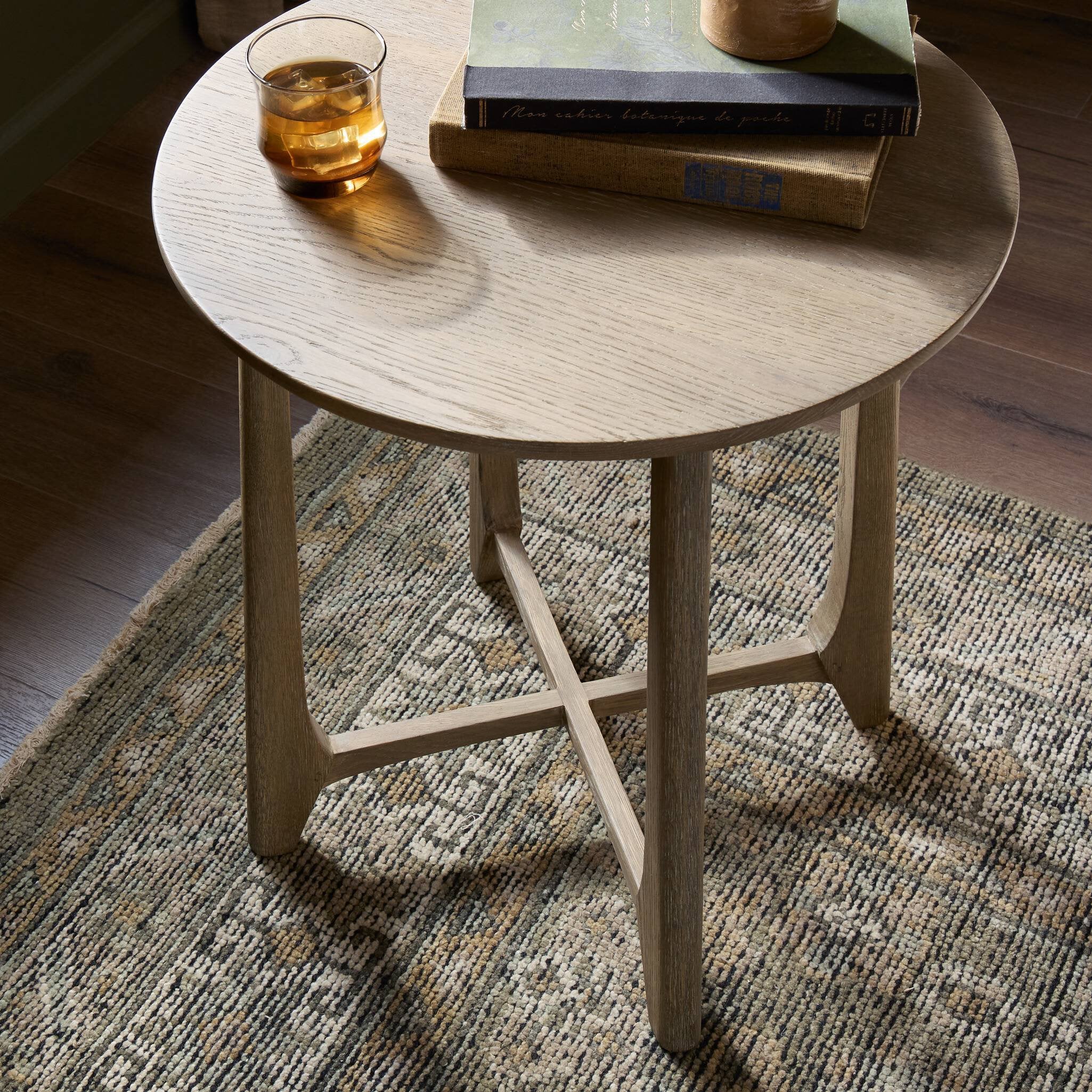 Dupree End Table FURNITURE - end table Four Hands