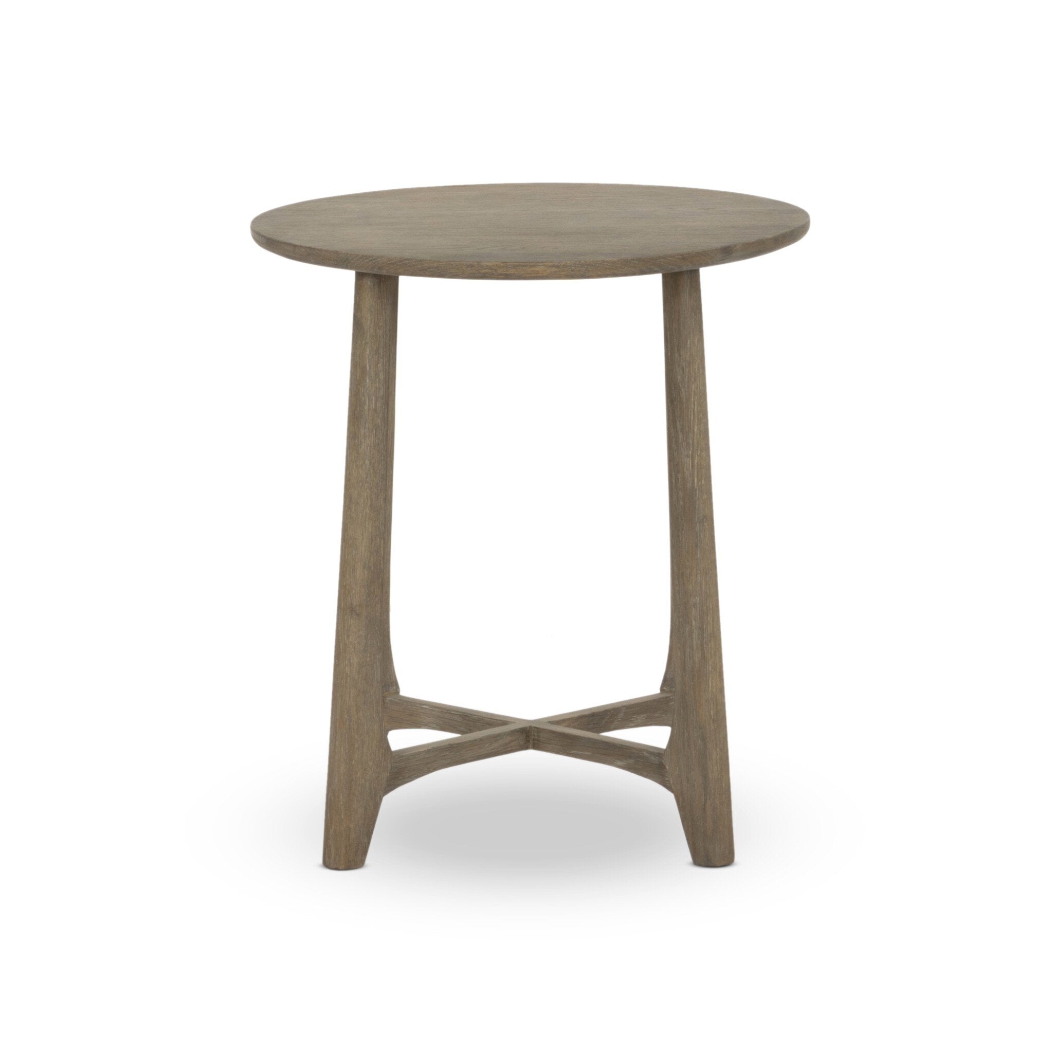 Dupree End Table FURNITURE - end table Four Hands Washed Oak