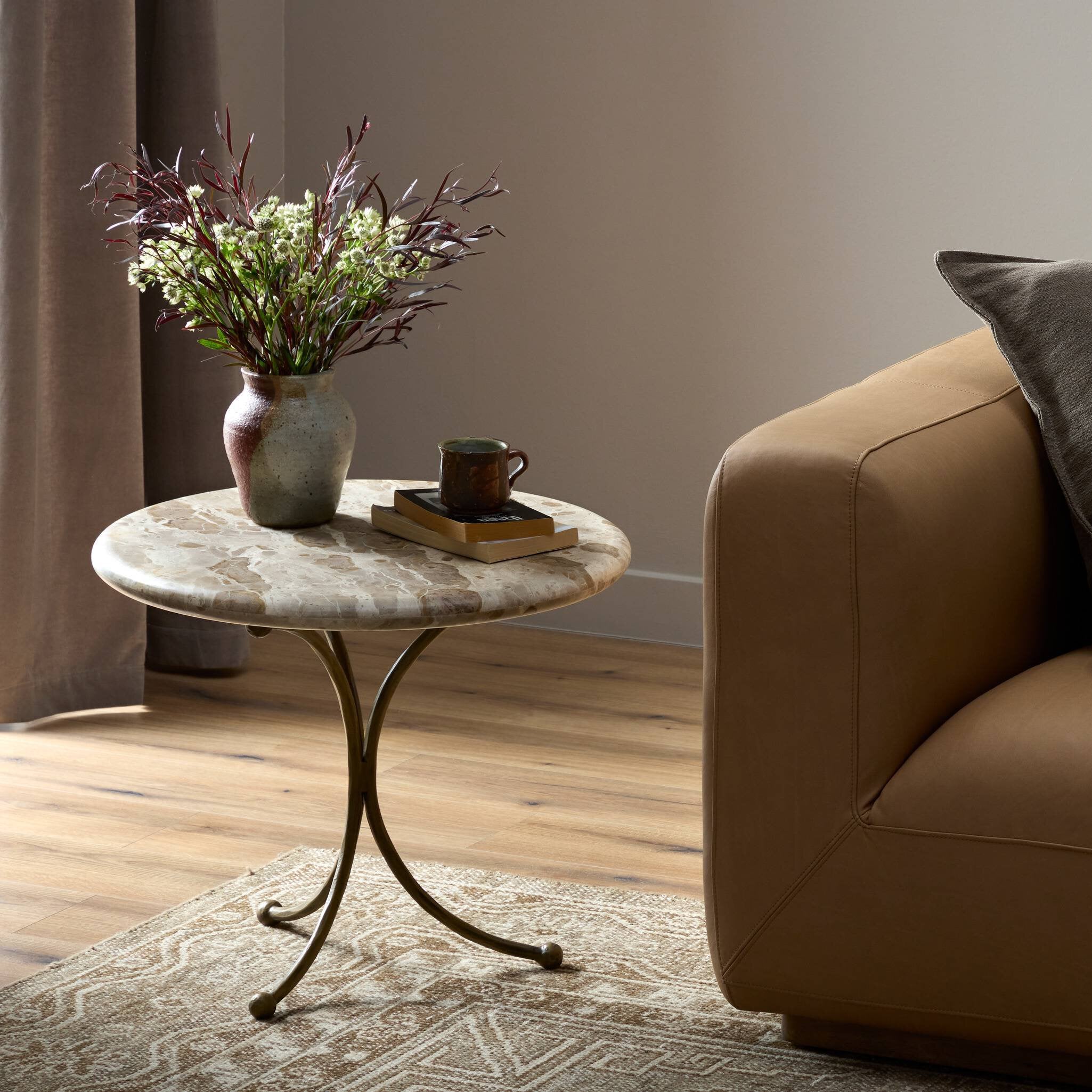 Sylas End Table FURNITURE - end table Four Hands