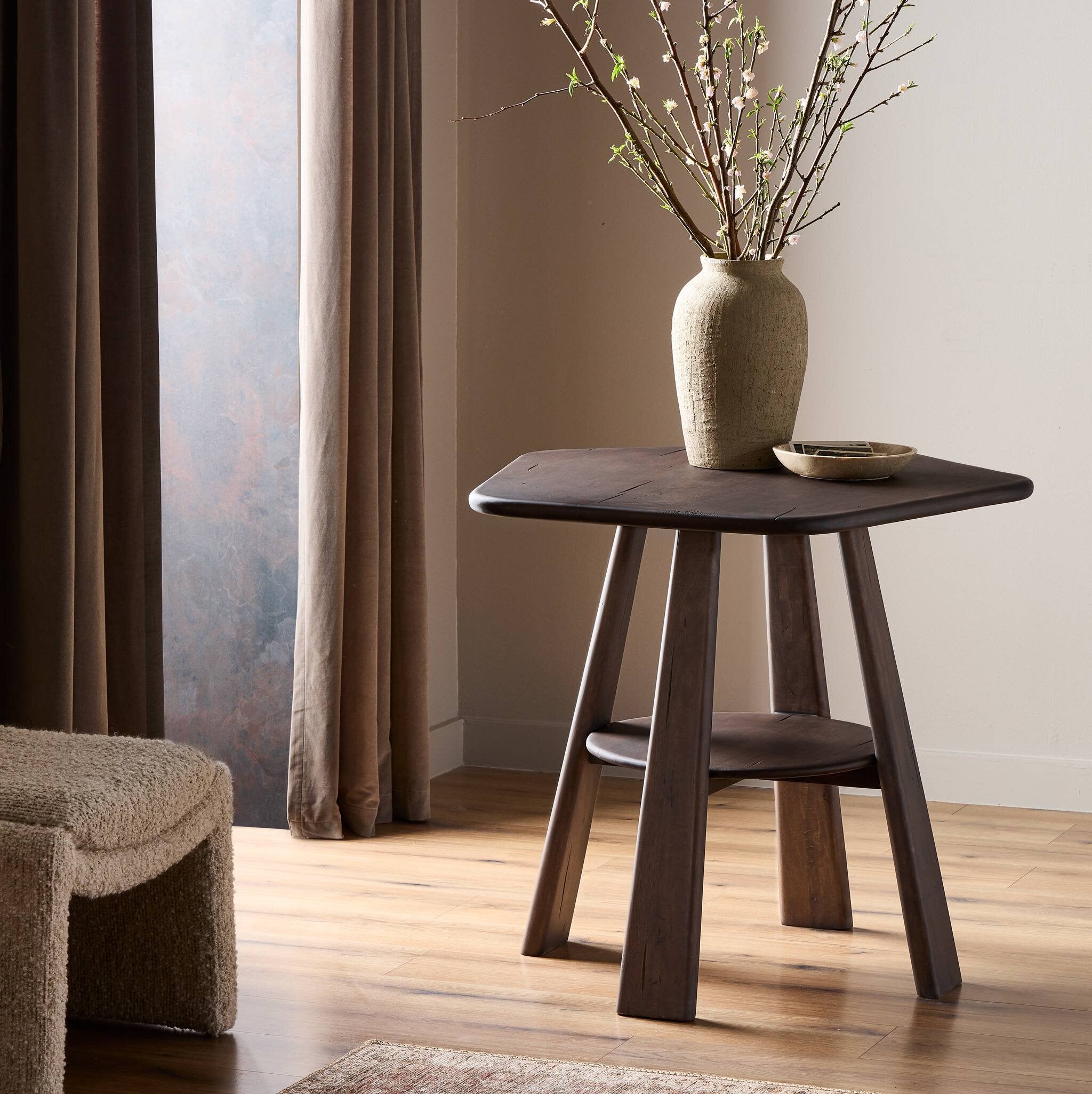 Brennon End Table FURNITURE - end table Four Hands
