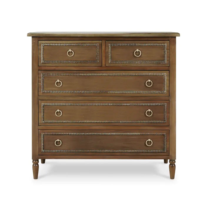 Chloe 5 Drawer Dresser 16 - FURNITURE - dresser Bramble