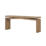 Midori Console Table 60" - Worn Oak Vaneer Console Tables Four Hands