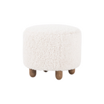 Ainsley Ottoman Round ottoman Four Hands